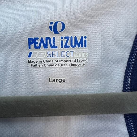 Pearl iZUMi Women's Large Cycling Jersey Short Sleeves Back Pockets - Picture 7 of 10